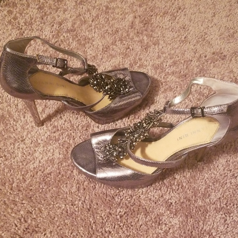 Beaded Gianni Bini Heels
